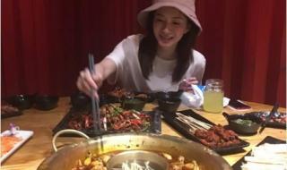 江疏影的运动是吃火锅 江疏影的运动是吃火锅